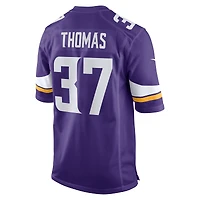 Men's Nike Tavierre Thomas  Purple Minnesota Vikings Team Game Jersey