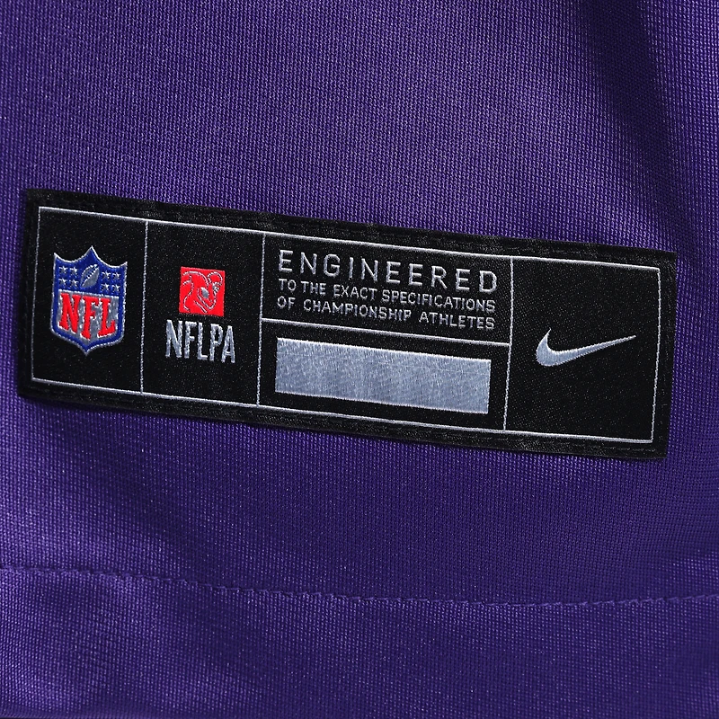 Men's Nike Tavierre Thomas  Purple Minnesota Vikings Team Game Jersey