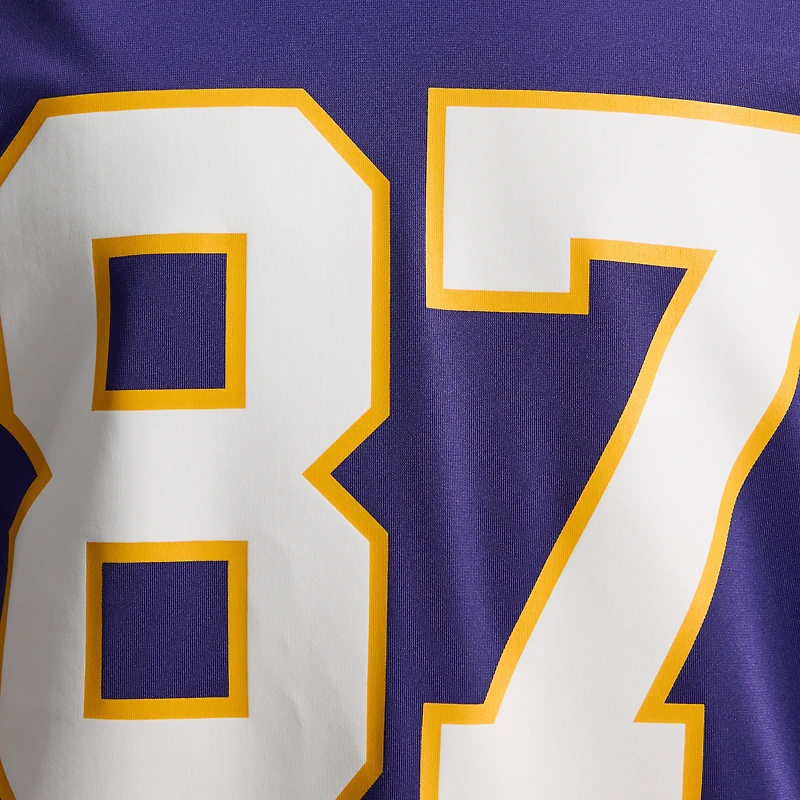 Men's Nike T.J. Hockenson Purple Minnesota Vikings Classic Player Game Jersey