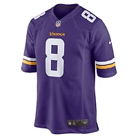 Maillot de match Nike Trishton Jackson violet pour homme des Minnesota Vikings