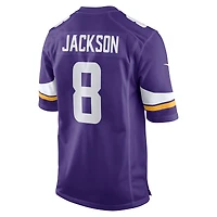 Maillot de match Nike Trishton Jackson violet pour homme des Minnesota Vikings