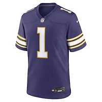 Men's Nike Warren Moon Purple Minnesota Vikings Retired Player Alternate Game Jersey