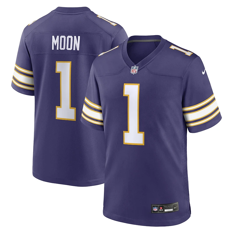 Men's Nike Warren Moon Purple Minnesota Vikings Retired Player Alternate Game Jersey