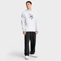 Men's Nike White Minnesota Vikings Sideline Standard Issue Alt 2 Dri-FIT Hoodie