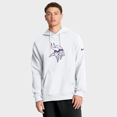 Men's Nike White Minnesota Vikings Sideline Standard Issue Alt 2 Dri-FIT Hoodie