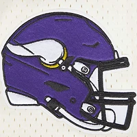 Chemise boutonnée rétro classique en maille Pro Standard crème pour hommes des Vikings du Minnesota