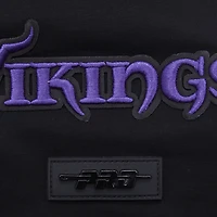 T-shirt de joueur Pro Standard Justin Jefferson noir Minnesota Vikings Fast Lane avec nom et numéro pour hommes
