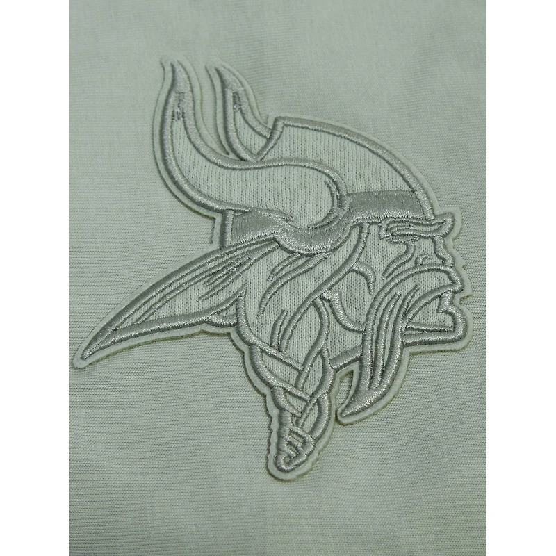 Chandail à capuchon manches courtes neutres Pro Standard Minnesota Vikings pour hommes, vert clair