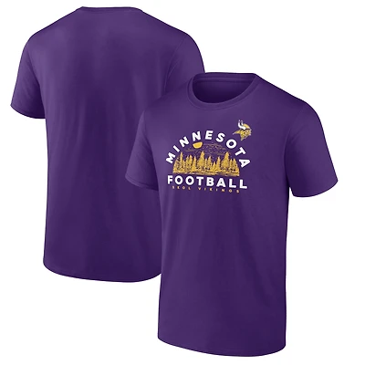 Men's  Purple Minnesota Vikings Route Runner T-Shirt