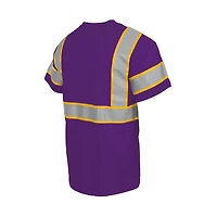 Men's Purple Minnesota Vikings Safety Heavyweight T-Shirt