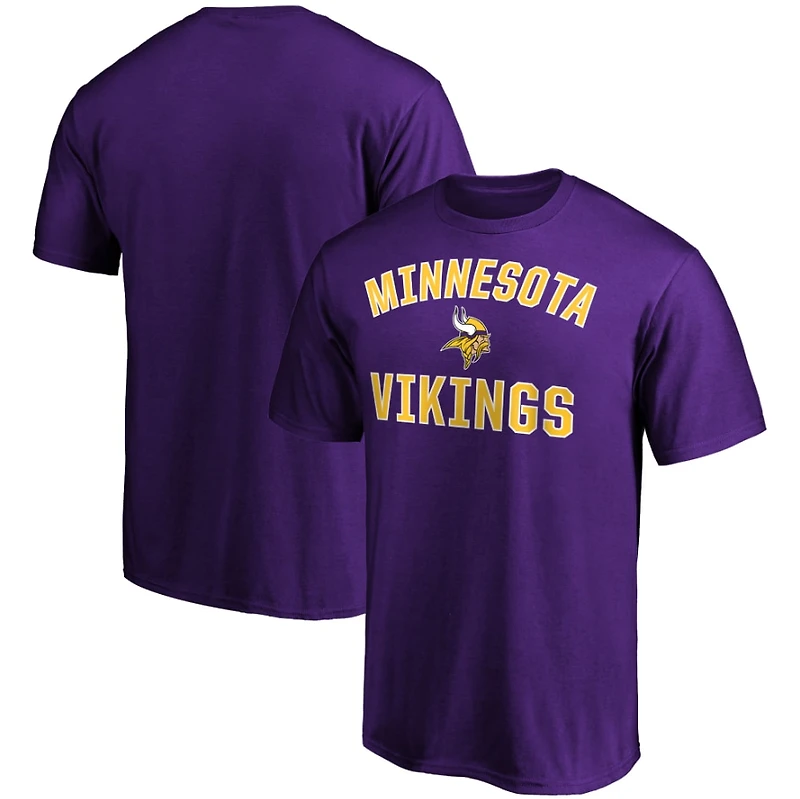 Men's  Purple Minnesota Vikings Victory Arch T-Shirt