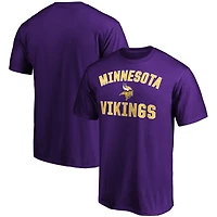 Men's  Purple Minnesota Vikings Victory Arch T-Shirt