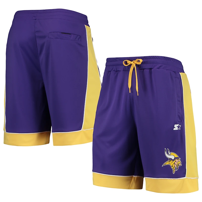 Short mode pour homme Starter Violet/Or Minnesota Vikings Préféré des fans