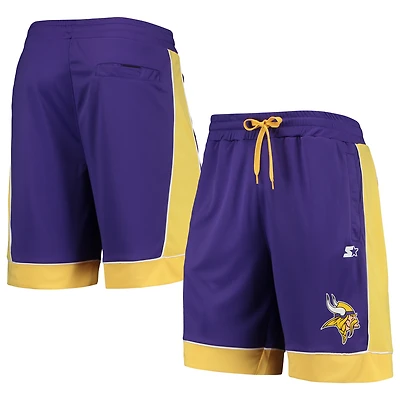 Short mode pour homme Starter Violet/Or Minnesota Vikings Préféré des fans