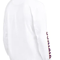 Pack de t-shirts à manches courtes et longues Starter pour homme, violet blanc, Minnesota Vikings