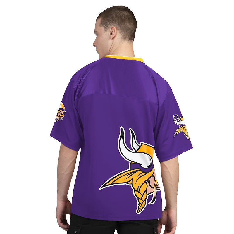 Men's Starter Purple/White Minnesota Vikings Short Sleeve & Long T-Shirt Combo Pack