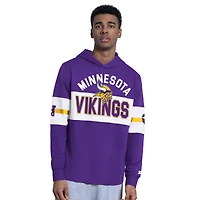 Men's Starter  Purple Minnesota Vikings Fullback Jersey Hoodie