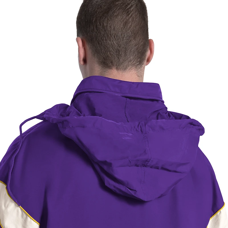 Veste à capuche zippée Starter violette Minnesota Vikings The Gust pour homme
