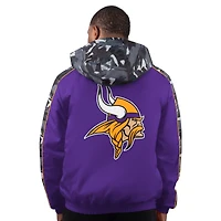 Men's Starter  Purple Minnesota Vikings Thursday Night Gridiron Full-Zip Jacket