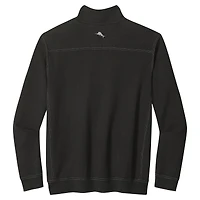 Men's Tommy Bahama  Black Minnesota Vikings Big & Tall Montego Bay Half-Zip Pullover