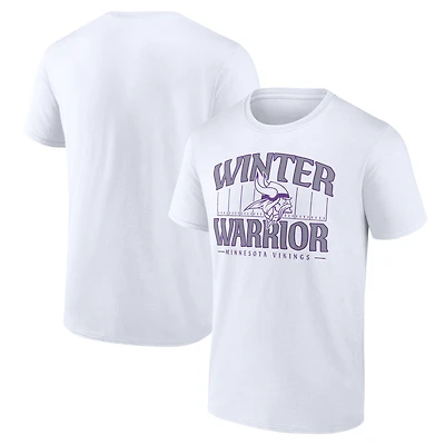 Men's  White Minnesota Vikings Field of Warriors T-Shirt
