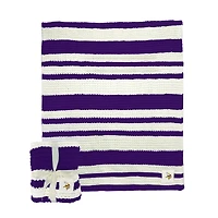 Minnesota Vikings 50" x 60" Cable-Knit Throw Blanket