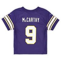 Preschool Nike J.J. McCarthy Purple Minnesota Vikings Classic Player Game Jersey