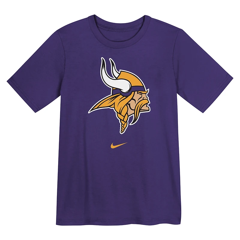 Preschool Nike Purple Minnesota Vikings Primary Logo Legend Performance T-Shirt