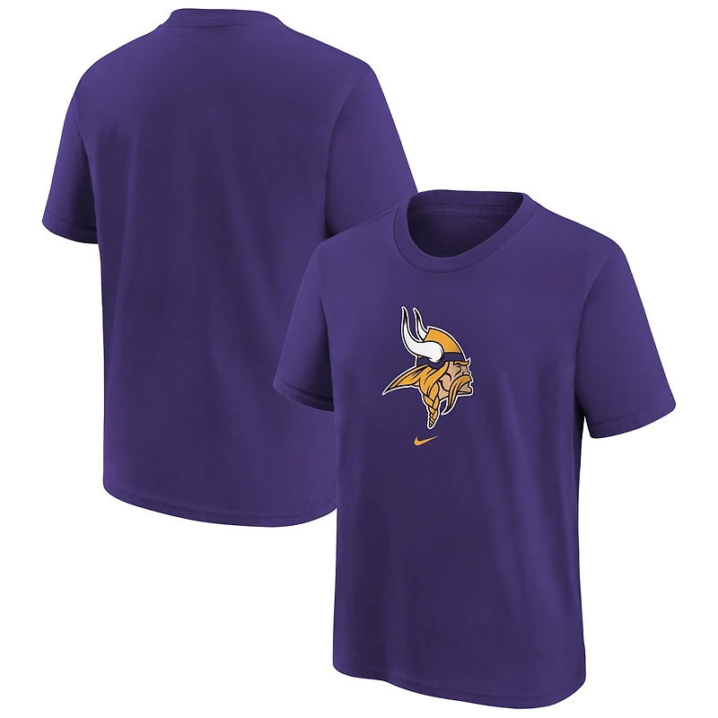 T-shirt Nike violet Minnesota Vikings pour enfants d'âge préscolaire