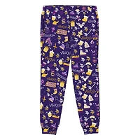 Preschool Outerstuff Purple Minnesota Vikings Chestnut Holiday Sleep Set
