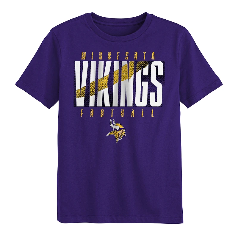 Preschool Outerstuff Purple Minnesota Vikings Posterize T-Shirt