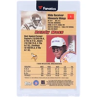 Randy Moss Minnesota Vikings 1999 Bowman's Best Refractor #1 #201/400 Rookie Card