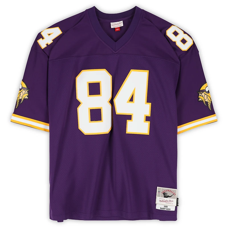 Randy Moss Minnesota Vikings Autographed Purple Mitchell & Ness Legacy Replica Jersey