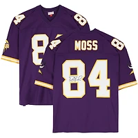 Randy Moss Minnesota Vikings Autographed Purple Mitchell & Ness Legacy Replica Jersey