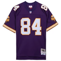 Randy Moss Minnesota Vikings Autographed Purple Mitchell & Ness Replica Jersey with "HOF 18" Inscription