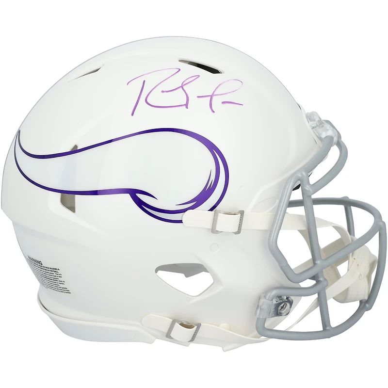 Randy Moss Minnesota Vikings Autographed Riddell 2024 Alternate Speed Authentic Helmet