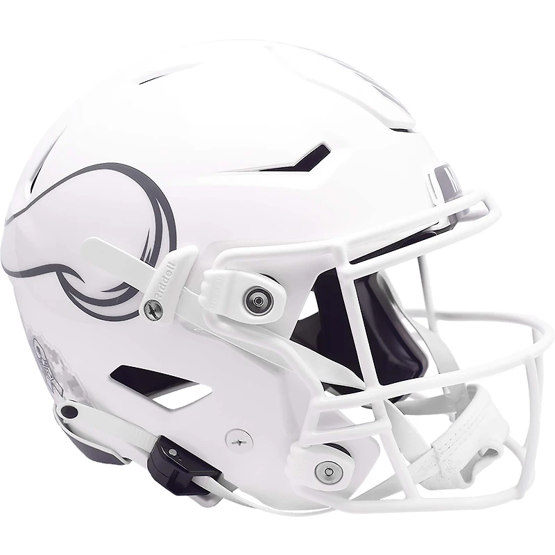 Casque authentique Riddell Minnesota Vikings 2024 Salute To Service Speed ​​Flex