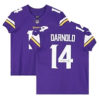 Maillot Nike Elite violet autographié par Sam Darnold des Minnesota Vikings