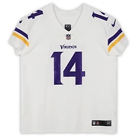 Maillot Nike Elite blanc autographié par Sam Darnold des Minnesota Vikings