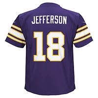 Maillot de jeu alternatif Nike Justin Jefferson violet Minnesota Vikings pour tout-petit