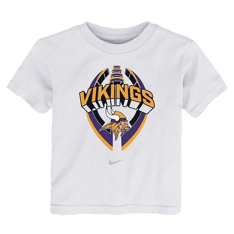 Toddler Nike White Minnesota Vikings Icon Legend T-Shirt