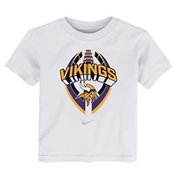 Toddler Nike White Minnesota Vikings Icon Legend T-Shirt