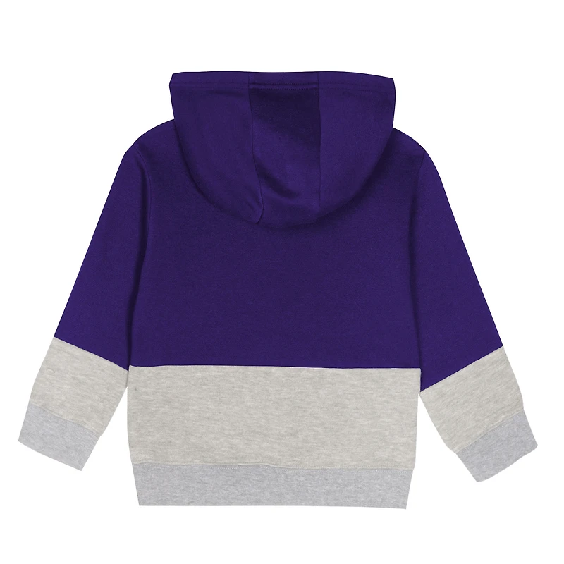 Toddler Outerstuff Purple Minnesota Vikings Lineman Fleece Hoodie & Pants Set