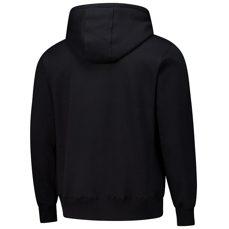 Unisex Dunbrooke  Black Minnesota Vikings Defender Quarter-Zip Hoodie