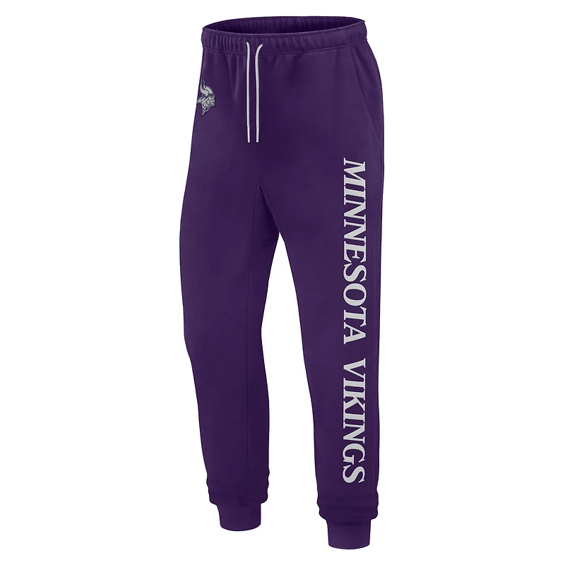 Pantalon de jogging unisexe en polaire Fanatics violet Minnesota Vikings Elements Phenom
