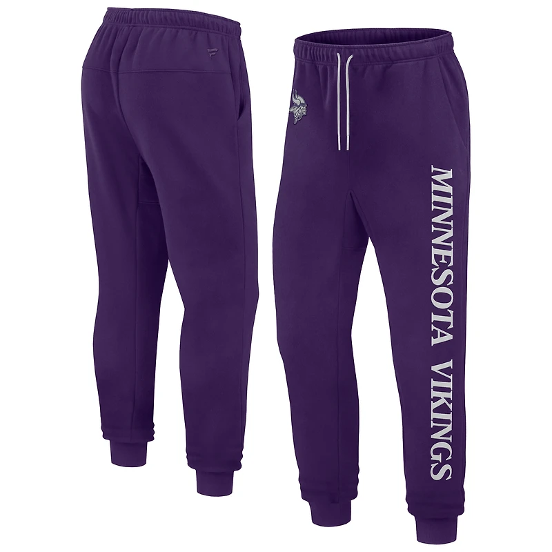 Pantalon de jogging unisexe en polaire Fanatics violet Minnesota Vikings Elements Phenom