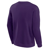 Unisex Fanatics  Purple Minnesota Vikings Elements Unlimited Fleece Pullover Sweatshirt