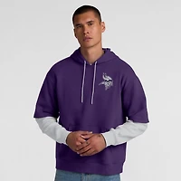 Unisex Fanatics  Purple Minnesota Vikings Sleek Elements Pullover Hoodie