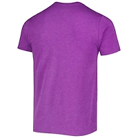 T-shirt unisexe violet chiné hommage à Randy Moss, joueur retraité de la NFL Blitz des Vikings du Minnesota