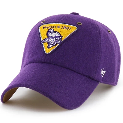 Unisex Stoney Clover Lane x '47 Purple Minnesota Vikings Field Goal Clean Up Adjustable Hat